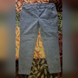 Maurices Plus High Rise Gray Jeans  Size 22